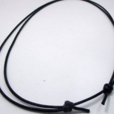 Non-metal necklace sliding knot