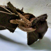 Leather Braided Bracelet - Thumbnail 1