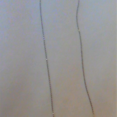 Silver and larimar/amber necklace