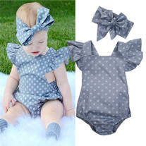 Day At The Park Romper and Headband Set - Thumbnail 1