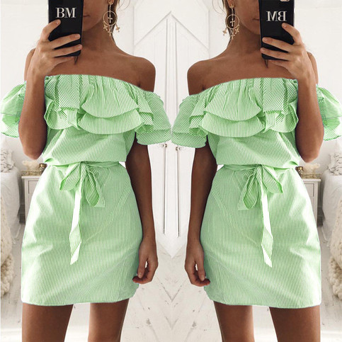 Sweet Talker Dress in green