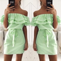 Sweet Talker Dress in green