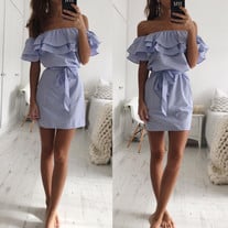 Sweet Talker Dress in blue
