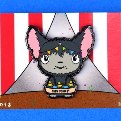 Duck pond monster pin