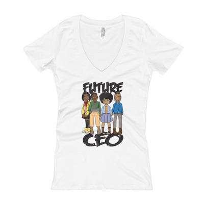 Women's Future CEO V-Neck T-shirt