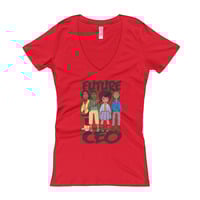 Women's V-Neck T-shirt - Thumbnail 6