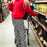 90'S UNISEX CHECKER PANTS - Thumbnail 1