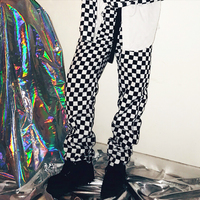 90'S UNISEX CHECKER PANTS - Thumbnail 3