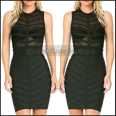 DEENA BANDAGE DRESS