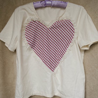 50s heart t-shirt eco-friendly - Thumbnail 2