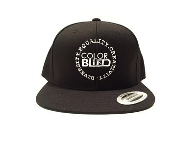 Black SnapBack-Classic logo w/vision statement 