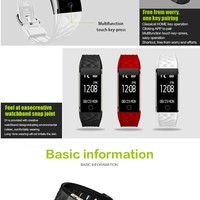 Dynamic S2 Smart Health Fitness Bracelet Pedometer/Sleep/Calorie Monitor Music/Remote Cam IP67 - Thumbnail 3
