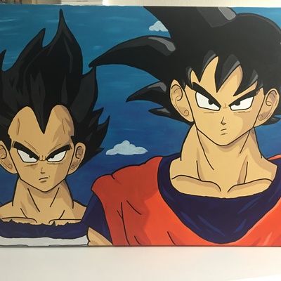 Vegeta and goku