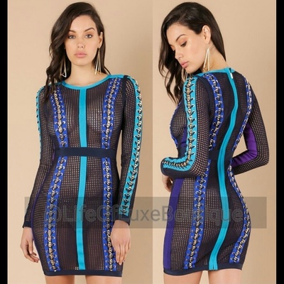 Giselle bandage dress - Thumbnail 5