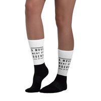 LBW Black Foot Socks - Thumbnail 2