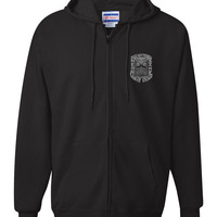 NEAR & Iron Sea Co "OUT WITH THE NEW, IN WITH THE OLD" Full Zip Hoodie - Thumbnail 1