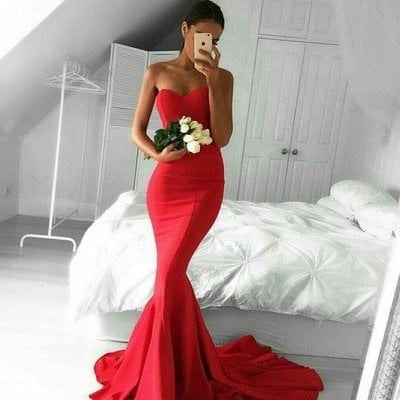 2017 mermaid prom dress sexy prom dresses evening gown