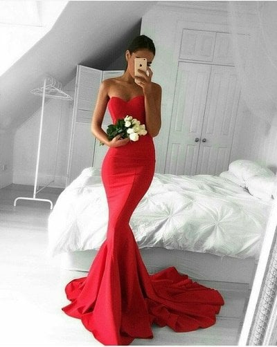 2017 Mermaid Prom Dress Sexy Prom Dresses Evening Gown