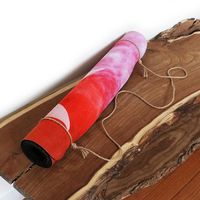 Mighty lotus – the premium designer eco mat/towel combination yoga mat with raw hemp yoga strap - Thumbnail 4