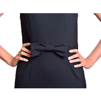 Audrey Hepburn-the Breakfast At Tiffany's Holly Golight Black Tassel Dress - Thumbnail 2