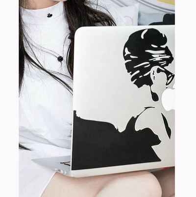 Audrey Hepburn-the Abstract Breakfast at Tiffany's Holly Golightly Computer Decal
