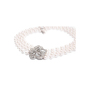 Mini Audrey Hepburn-the Girl Size Breakfast at Tiffany's Multi Strand Pearl Necklace-3