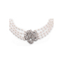 Mini Audrey Hepburn-the Girl Size Breakfast at Tiffany's Multi Strand Pearl Necklace-4