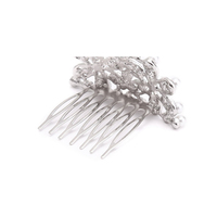 Mini Audrey Hepburn-the Girl Size Breakfast At Tiffany's Costume Tiara Hair Piece - Thumbnail 3