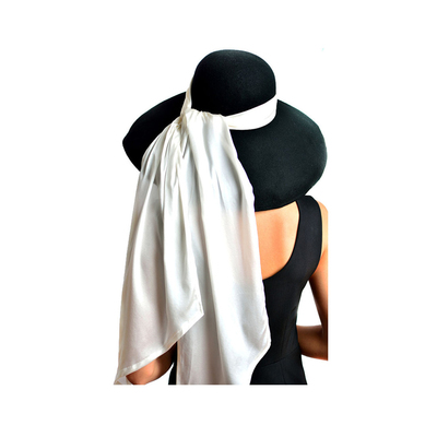 Holly oversized wool hat inspired by breakfast at tiffany’s