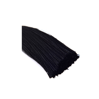 Tassels and Pearls-the 100% Handmade Breakfast at Tiffany's Inspired 24karat Gold Plated Earrings in Majestic Black - Thumbnail 4