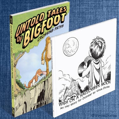 Untold tales of bigfoot / wish on a halloween moon multi-pack (paperback)