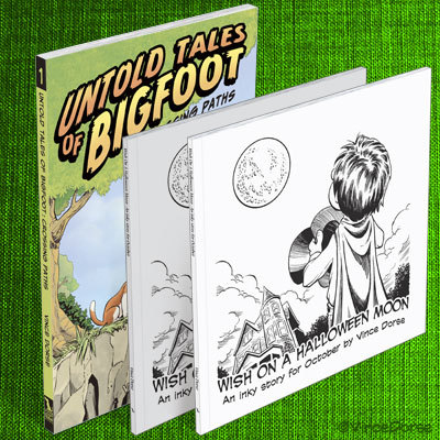 Untold tales of bigfoot / 2 wish on a halloween moon multi-pack (paperback)