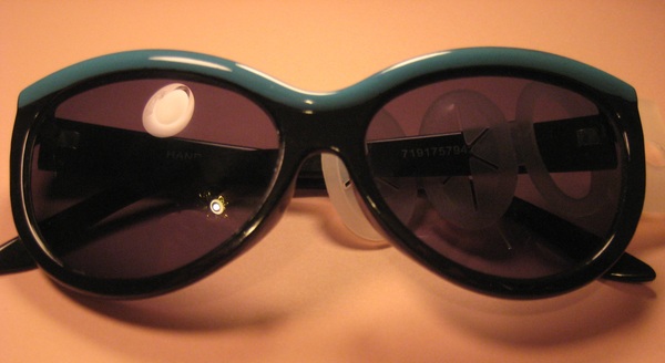 Retro Teal Blue Wayfarer Sunglasses