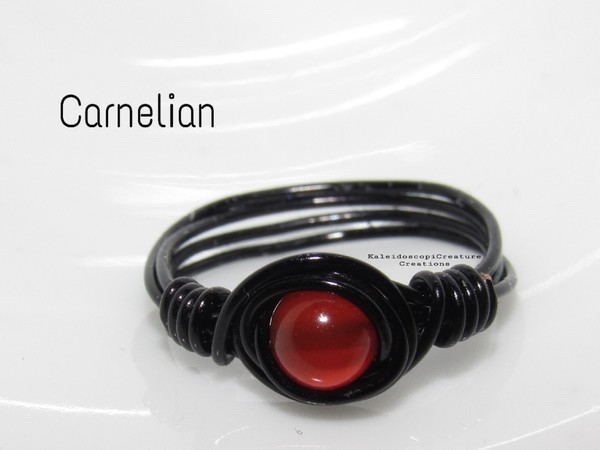 Carnelian Midi Ring