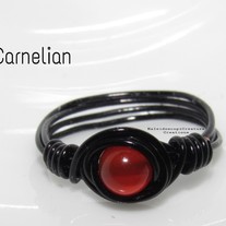 Carnelian Midi Ring