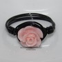 Pastel Pink Rose (Small w/black wire)-1