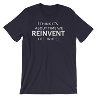 Reinvent the Wheel Unisex short sleeve t-shirt - Thumbnail 2