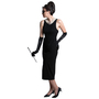 Original Breakfast at Tiffany's Audrey Hepburn Inspired Black Dress Only - Cotton Version-3