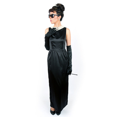 Original breakfast at tiffany's complete costume set - satin version