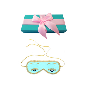 Audrey Hepburn-the Breakfast at Tiffany's Holly Golightly Sleep Eye Mask and Earplugs Set Gifts for Her - Thumbnail 1