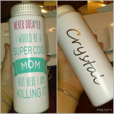 Custom  Sports Bottle *Name/Phrase