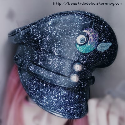 Outerspace angel cap