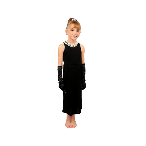Mini Audrey Hepburn - Breakfast at Tiffanys Black Dress only