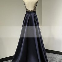 Halter Charming prom dress, sexy prom dress,Charming prom dress, long prom dress,prom dresses, elegant prom dress, prom dress Z85 - Thumbnail 1