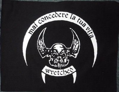 WRETCHED - Back patch (2)