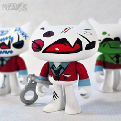 Crappy cat - blind box figures - by vanbeater
