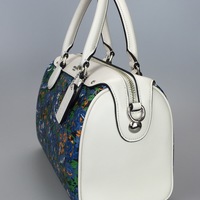 COACH Hand-painted Floral Crossbody Satchel - Thumbnail 1