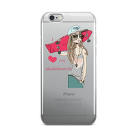 I Love My Skateboard iPhone 5/5s/Se, 6/6s, 6/6s Plus Case  - Thumbnail 1