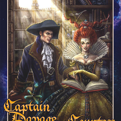 Loe- league of elder  fantasy art poster  dav and syg