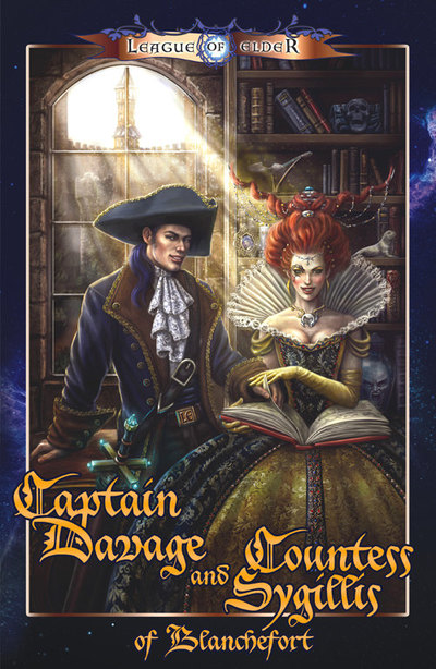 LOE- League of Elder  Fantasy Art Poster  Dav and SYG